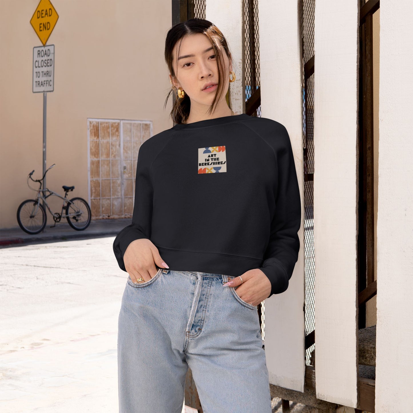 AITB Cropped Fleece Pullover
