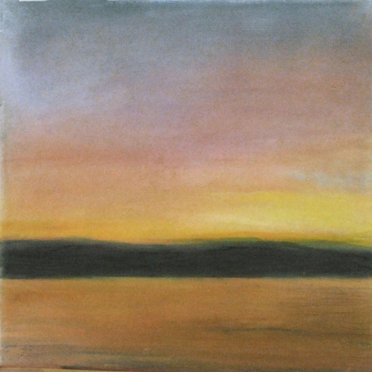 #15:  June 4, Golden Sunset Pontoosuc by Diane Firtell