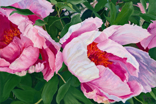 #06: Two Peonies by Diane Firtell