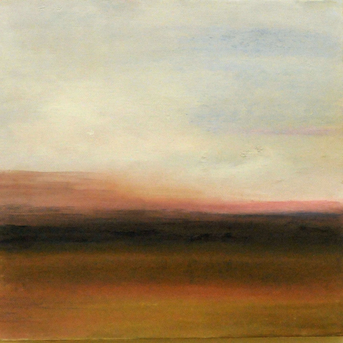 #14: April 30, Sunset on the Field by Diane Firtell