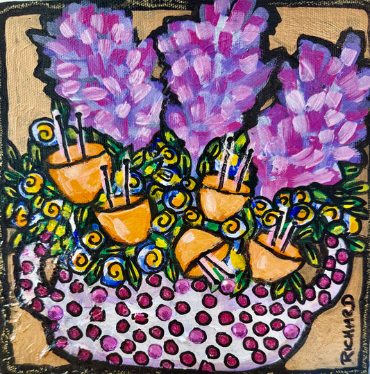 #02: Purple Perennials by Ilene Richard
