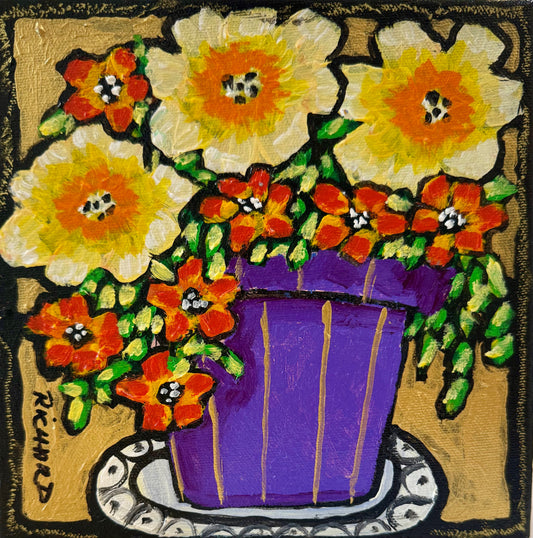#27: Purple Vase by Ilene Richard