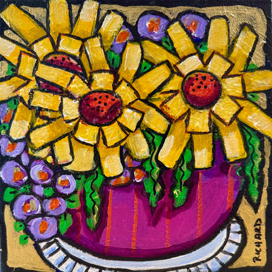 #29: Yellow Daisies by Ilene Richard